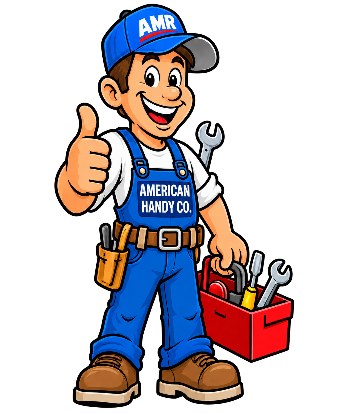 Thumbs Up Handyman With Royal Blue AMR Cap